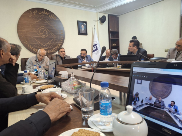 گزارش حضور در جلسه اتاق تعاون ایران